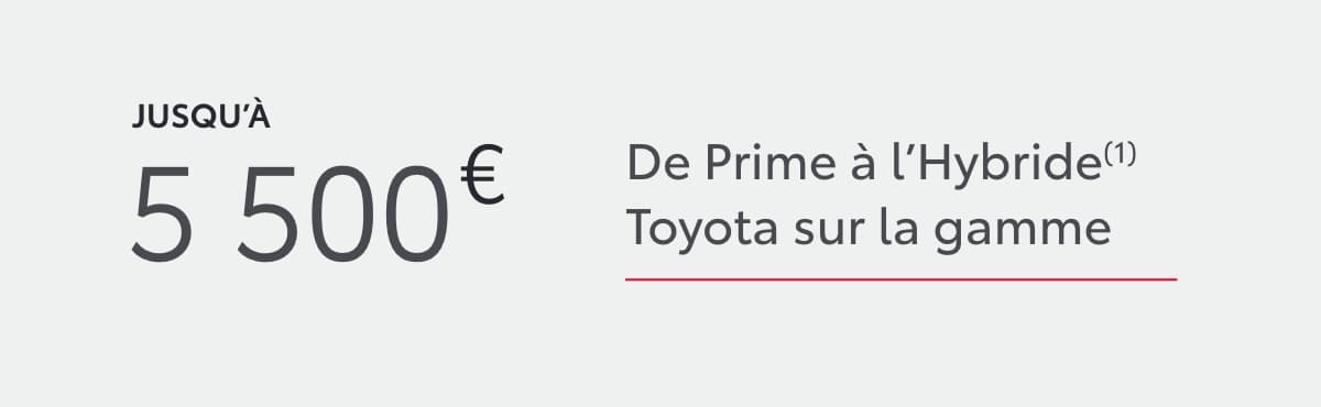 De prime à l'hybride(1)